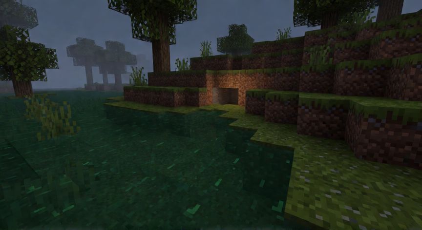 como encontrar slime chunks, Zona de pantano en Minecraft donde buscar slime chunks