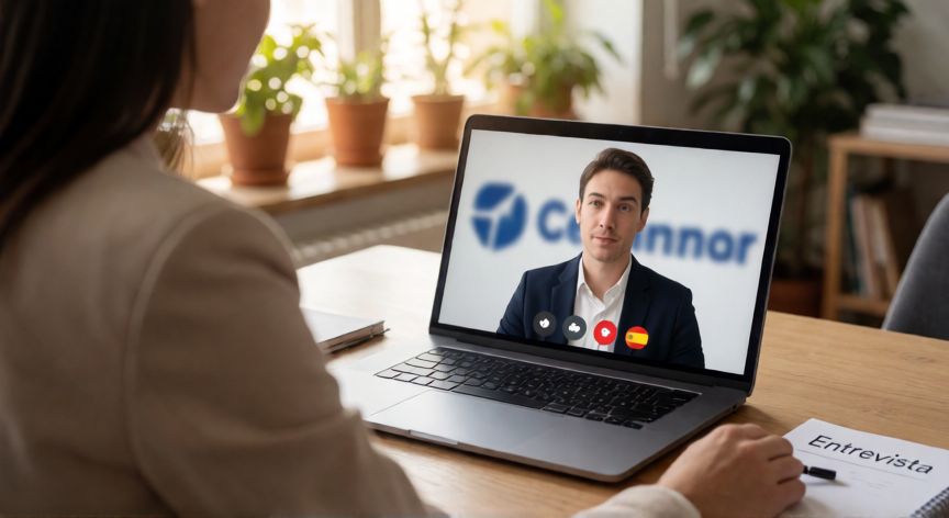 como encontrar trabajo en suiza desde españa, Entrevista de trabajo por videollamada para un puesto en Suiza desde España
