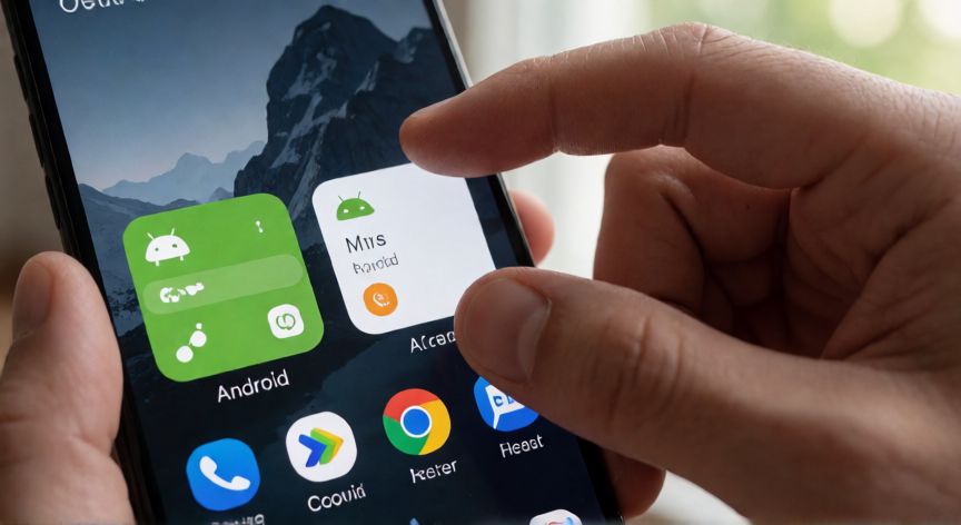 como encontrar widgets en android, Añadiendo un widget a la pantalla de inicio de Android
