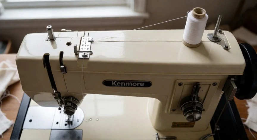 Cómo enhebrar una máquina de coser Kenmore paso a paso