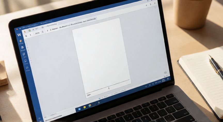 como enumerar paginas en word desde la pagina 3, Documento en Word con numeración de páginas iniciando en la tercera página
