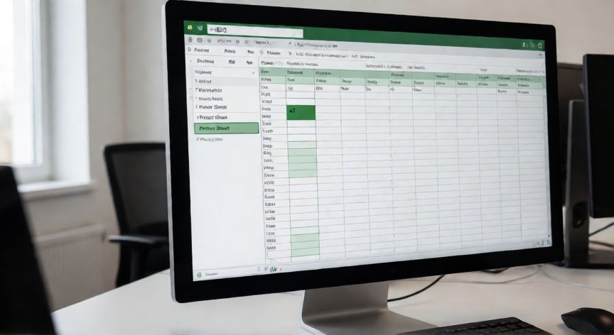 como fijar en excel un numero, Pantalla de Excel con una celda protegida y referencia absoluta en la barra de fórmulas