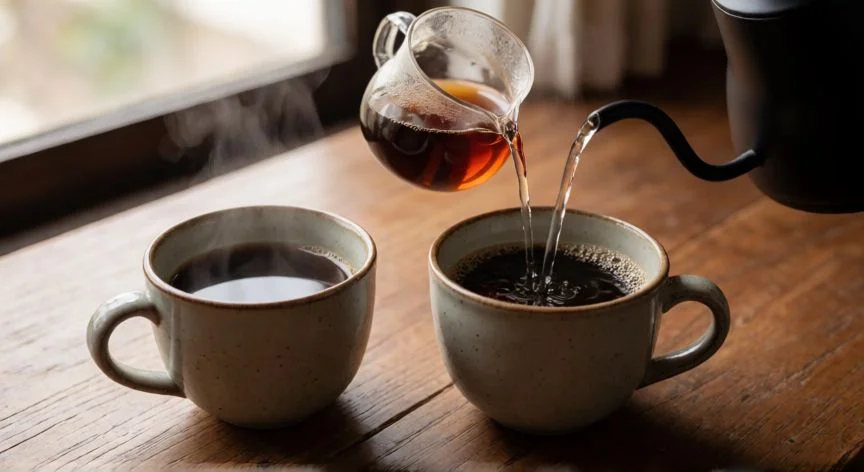 Guía completa para preparar 2 tazas de café con sabor profesional