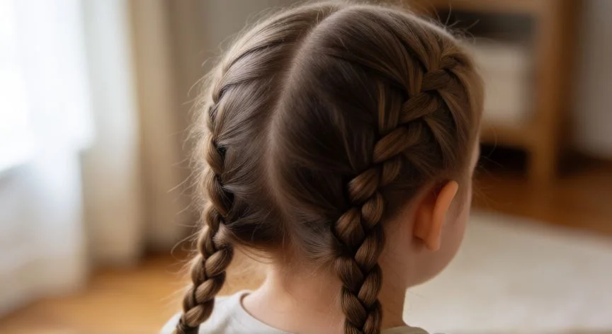 Guía completa para hacer dos trenzas a una niña