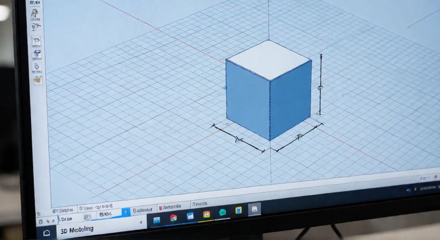 Interfaz de AutoCAD en modo Modelado 3D con vista isométrica