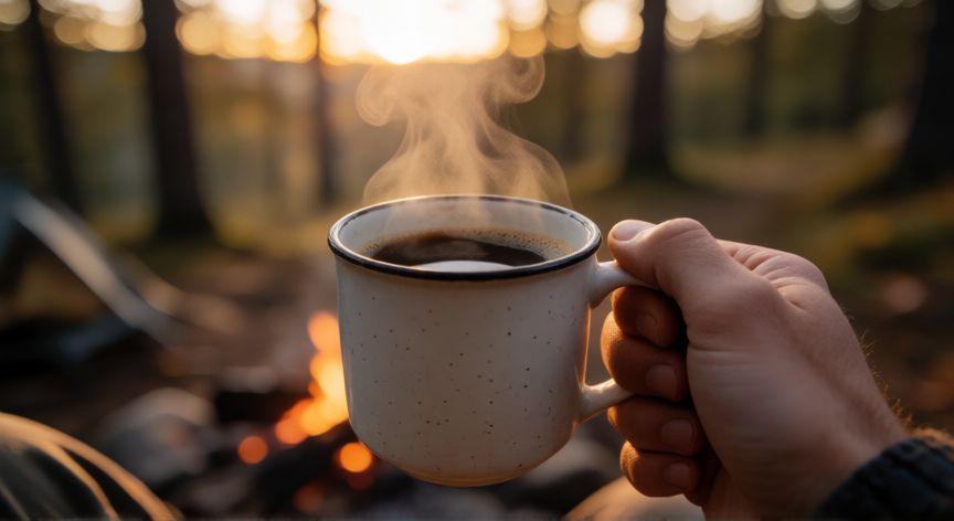 como hacer cafe rdr2, Taza de café caliente listo para beber en RDR2