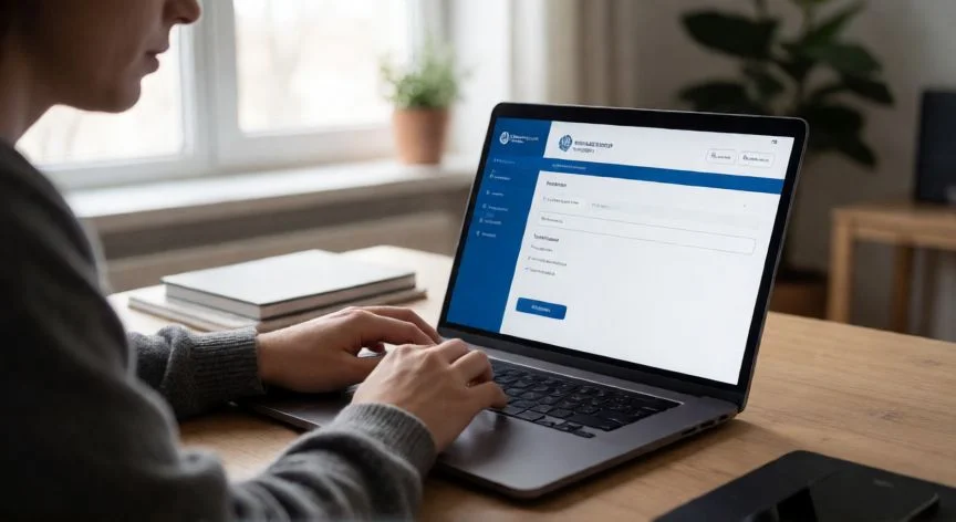 como hacer de nuevo la partida de nacimiento, Hombre o mujer utilizando el ordenador para solicitar la partida de nacimiento online