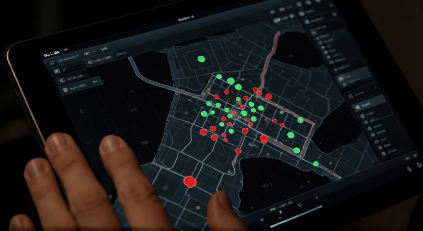 como hacer el nuevo golpe de gta 5 online, Pantalla táctica mostrando el mapa del heist en GTA Online