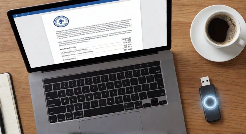como hacer firma digital, Proceso de validación de firma digital con certificado USB