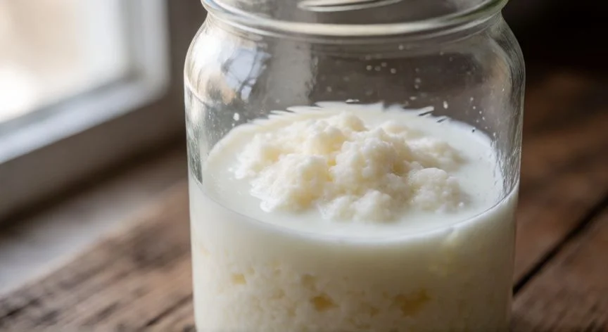 Guía completa para preparar kéfir de leche casero