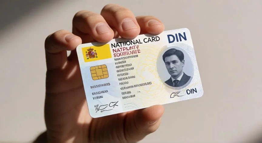 como hacer nuevo dni por extravio, Nueva tarjeta de DNI española recibida tras el trámite de extravío