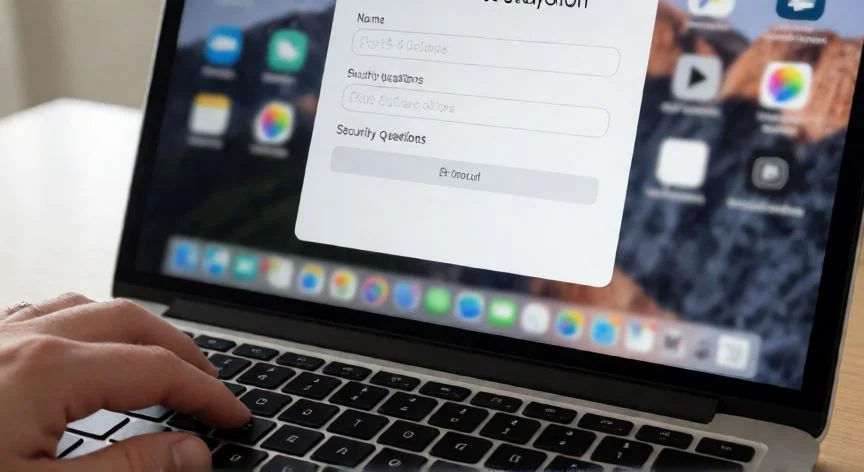como hacer nuevo usuario en mac, Creación de contraseña y datos del nuevo usuario en pantalla