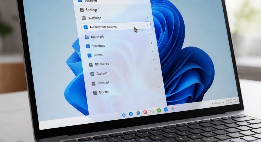 como hacer nuevo usuario windows, Pantalla de configuración de Windows mostrando la opción para añadir un nuevo usuario