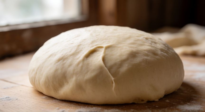 como hacer pan japones esponjoso sin horno, Amasado de masa de pan japonés con textura elástica