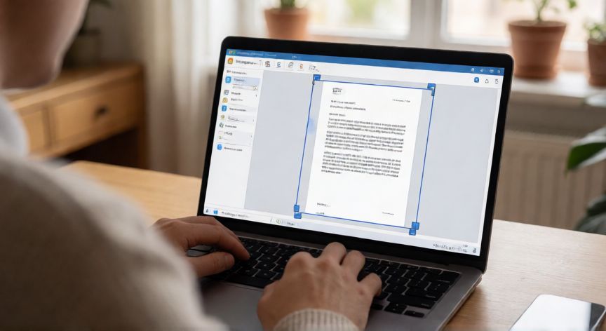 como hacer pantallazo en windows, Persona usando la herramienta Recortador de Windows en su portátil