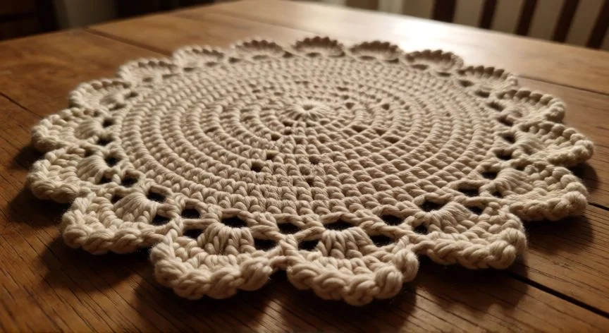 cómo hacer punto garbanzo, Muestra tejida a dos agujas con punto garbanzo en relieve sobre lana rosa empolvada