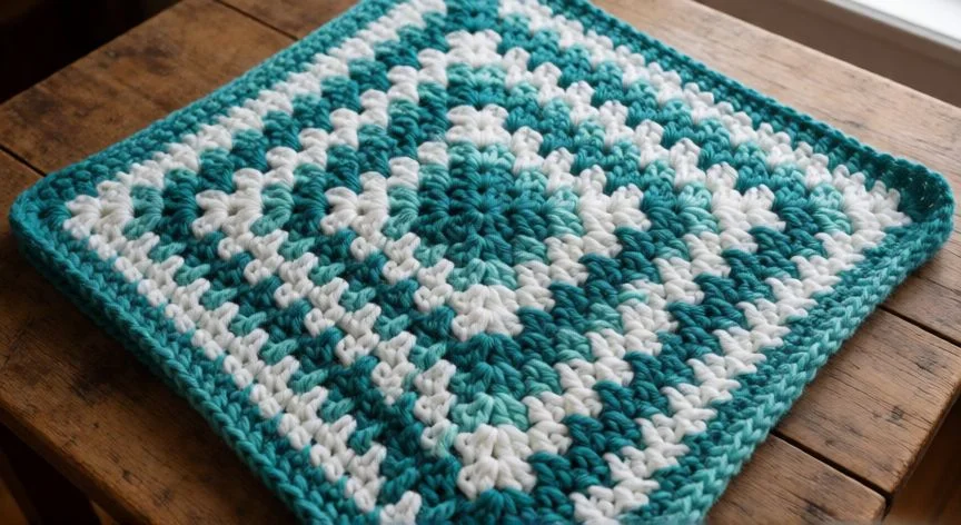 como hacer punto medio en crochet, Anillo mágico con seis medios puntos en espiral para amigurumi con marcador visible