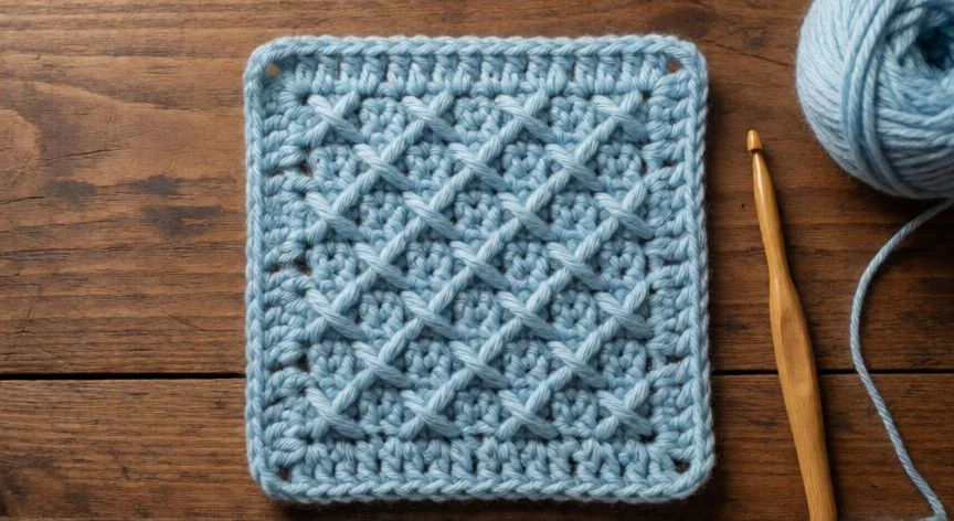 como hacer punto x en crochet, Amigurumi en progreso mostrando el punto bajo en X con lana de algodón verde claro