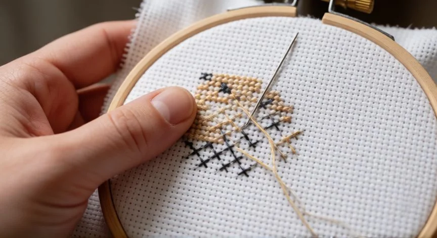 Guía Maestra: Cómo Hacer Punto de Cruz Tradicional