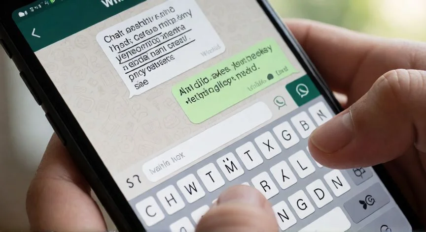 Cómo hacer punto y aparte en WhatsApp paso a paso