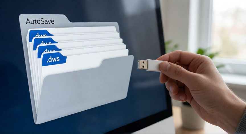 como hacer que autocad guarde cada 5 minutos, Carpeta de recuperación de archivos AutoCAD en el escritorio