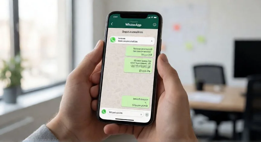 como hacer un nuevo grupo de whatsapp sin agregar contactos, Móvil mostrando un grupo de WhatsApp listo para recibir invitaciones