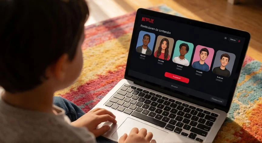 como hacer un nuevo perfil en netflix, Configuración de restricciones de contenido en un perfil infantil de Netflix