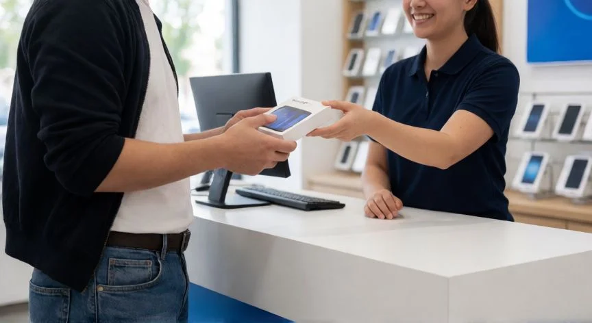 como hacer un nuevo sim, Tres tamaños de SIM con tarjetas soporte mostrando PIN y PUK junto a QR de eSIM