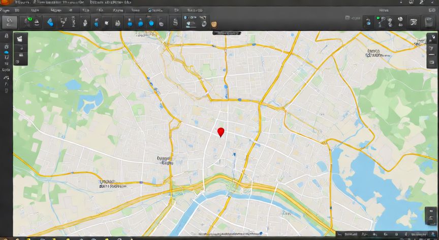 Interfaz de QGIS mostrando la creación de un punto vectorial en el mapa