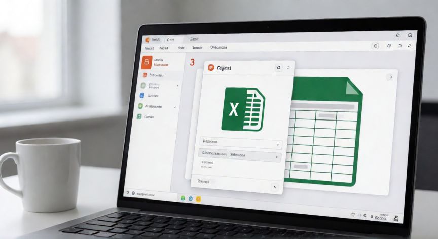 como insertar en powerpoint un archivo de excel, Vista de PowerPoint con el cuadro de diálogo Insertar Objeto abierto seleccionando un archivo de Excel