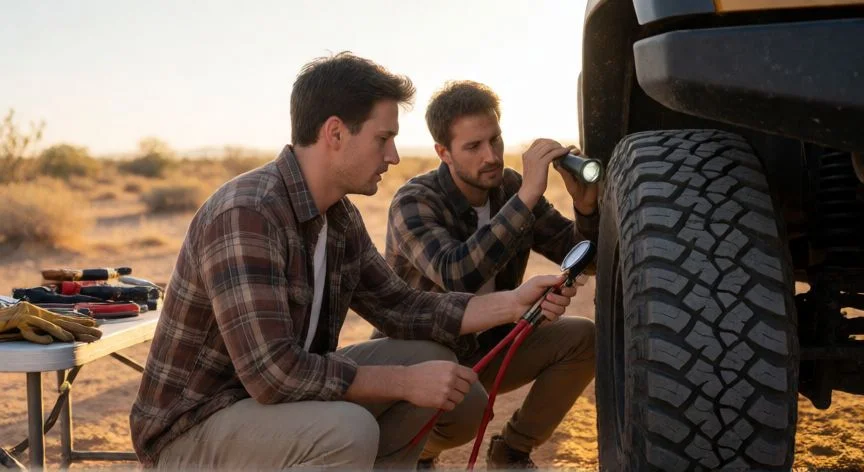 como mejorar en 4x4, Preparación de un todoterreno antes de una salida por terreno extremo