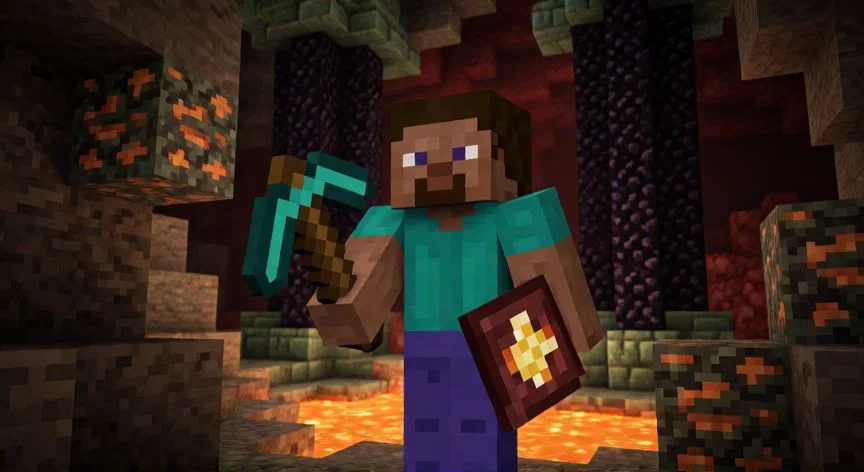 Cómo mejorar herramientas a Netherite en Minecraft