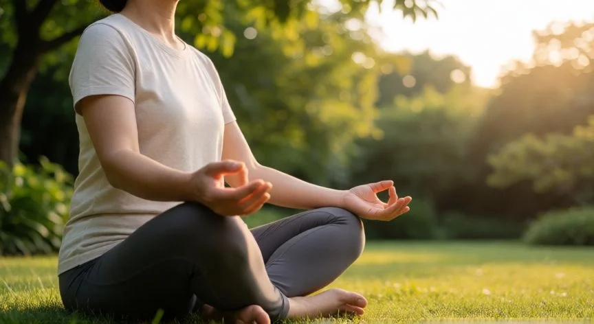 como mejorar mis linfocitos, Meditación al aire libre para reducir el estrés y favorecer la función linfocitaria