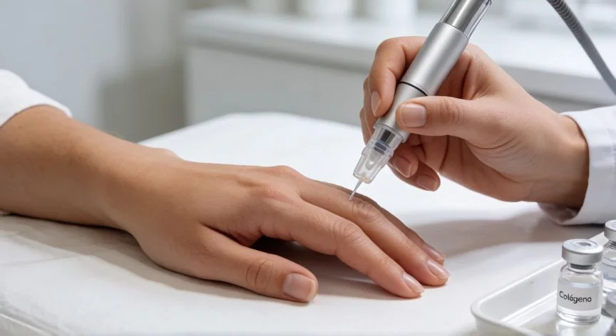 como mejorar mis manos arrugadas, Tratamiento de rejuvenecimiento en manos en clínica dermatológica