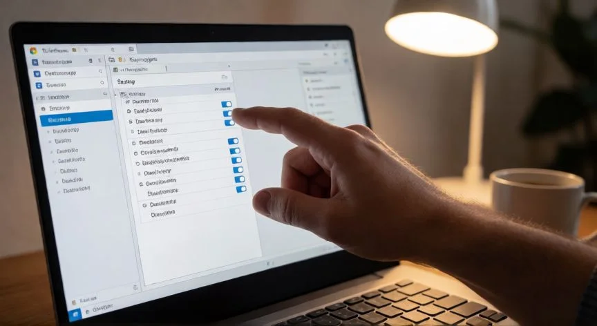 como mejorar windows 10, Pantalla del Administrador de tareas de Windows 10 con la pestaña Inicio abierta desactivando programas