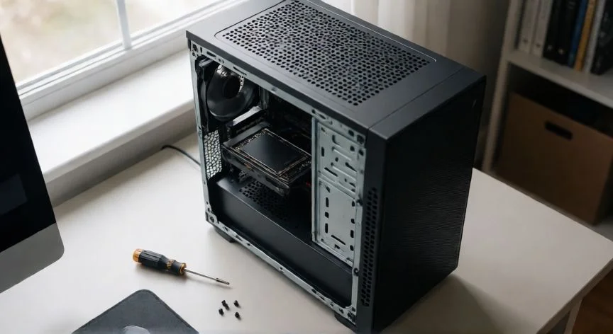 como mejorar windows 7 a windows 10, Instalación de un SSD en un ordenador para mejorar el rendimiento tras actualizar a Windows 10