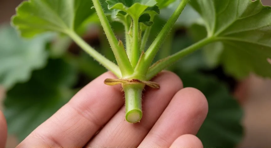 Guía detallada para plantar esquejes de geranios con éxito