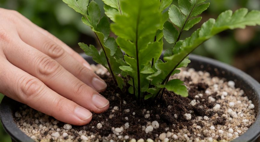 como plantar xanadu, Proceso de siembra de una planta de Xanadu en un sustrato bien drenado