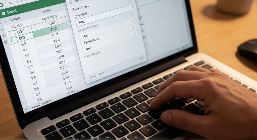 Cómo poner 0 en Excel sin que se borre
