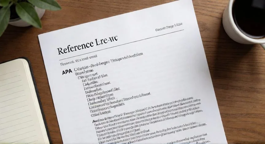 como poner bibliografía en word apa 7, Lista de referencias bibliográficas impresas con sangría francesa en formato APA 7