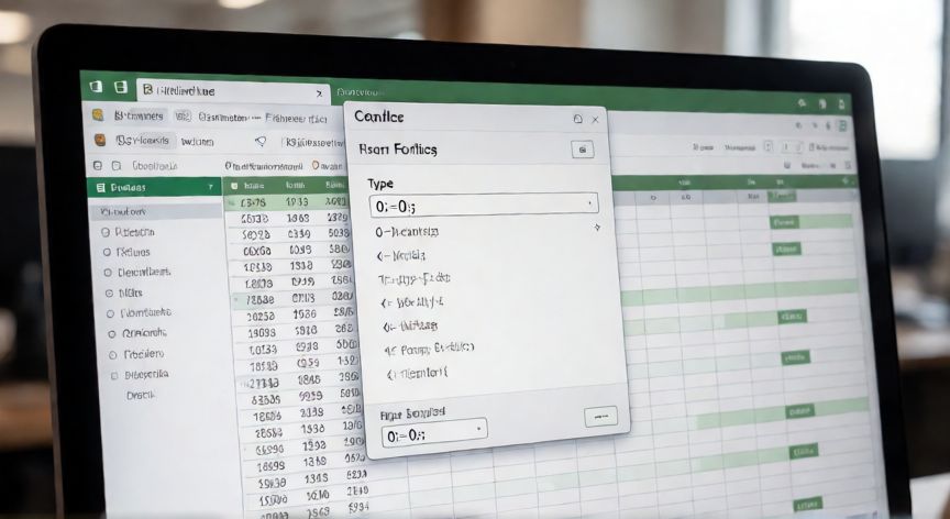 como poner en excel el 0, Diálogo de formato personalizado de Excel mostrando el código para mostrar ceros