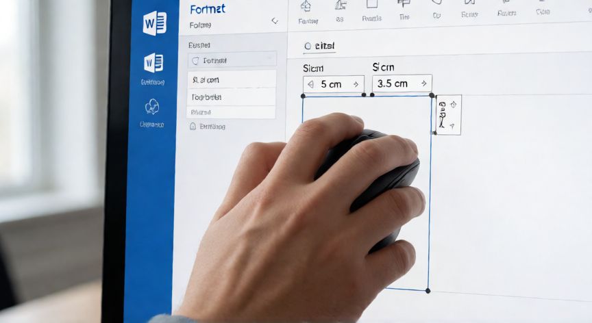 como poner en word imagenes del mismo tamaño, Ajustando el tamaño de una imagen en Word con valores exactos en centímetros