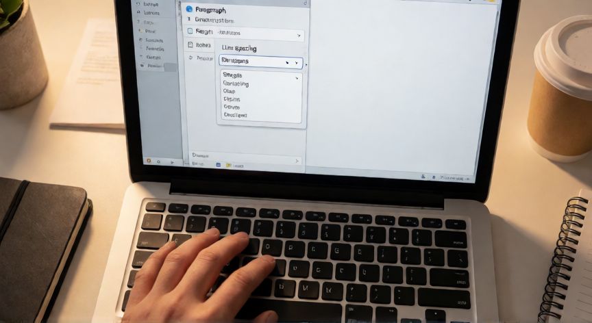 como poner en word interlineado sencillo, Ventana de diálogo de Párrafo en Word con el interlineado configurado en Sencillo y espaciado antes/después en cero