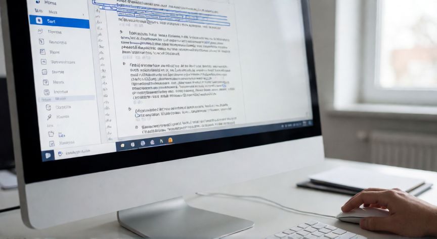 como poner en word orden alfabetico, Pantalla de Microsoft Word mostrando el botón Ordenar en la pestaña Inicio con texto seleccionado