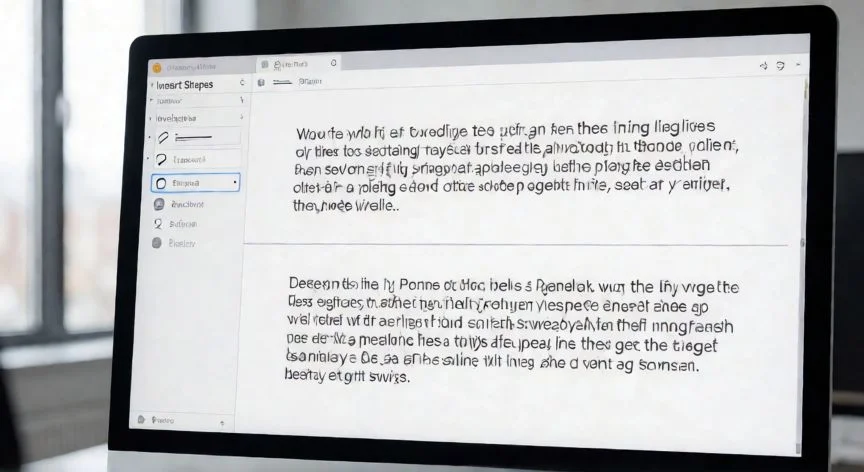 como poner regla en powerpoint, Diapositiva de PowerPoint con una línea horizontal insertada como separador de contenido