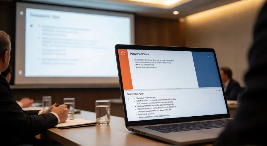 Cómo presentar en PowerPoint y ver las notas durante la exposición