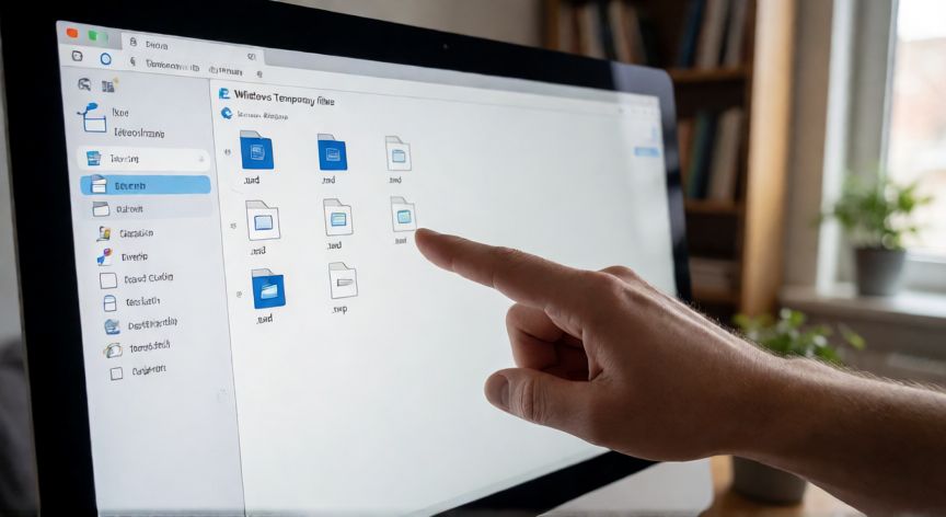 como recuperar documentos en word no guardados, Explorador de archivos de Windows mostrando la carpeta de archivos temporales de Word con archivos .asd recuperables