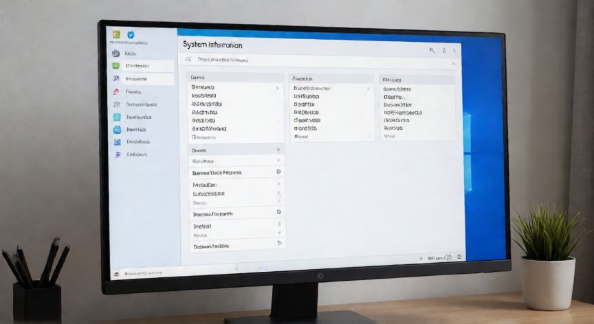 como saber que ordenador tengo, Ventana de Información del sistema en Windows mostrando las especificaciones del hardware