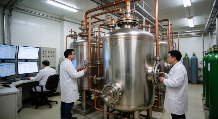 como se fabrica el agua oxigenada, Planta industrial de producción de peróxido de hidrógeno por el método de la antracina