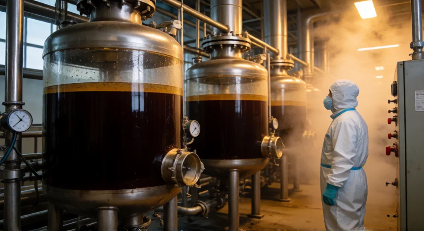 como se fabrica el kevlar, Planta industrial de síntesis del polímero PPTA para fabricación de Kevlar